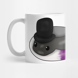 Asexual Snake in a top hat Mug